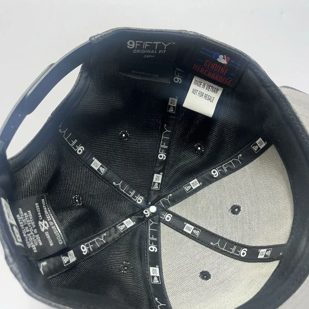New York Yankees New Era 9FIFTY Black Snapback Hat Cap Hombre‎ Not For Resale